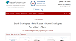 Desktop Screenshot of paperfolder.com